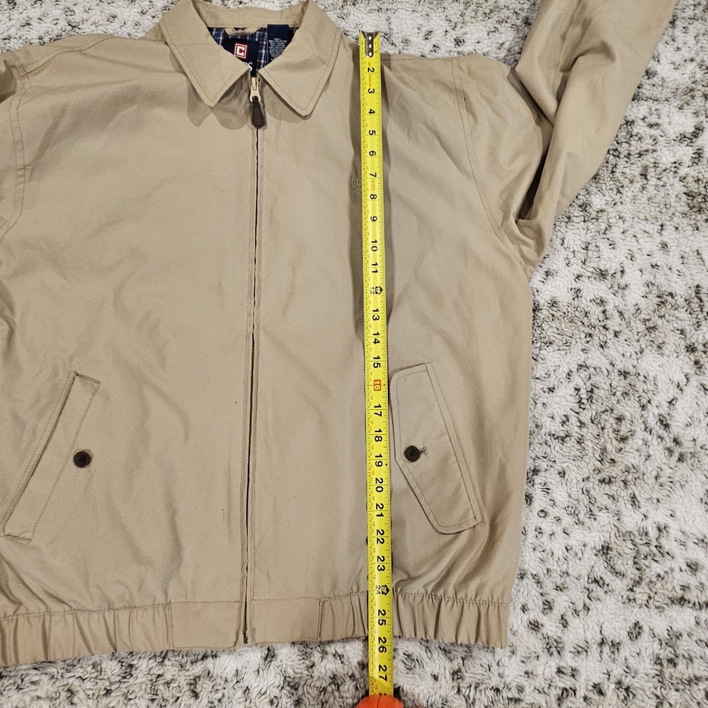NWT Chaps Tan Lightweight Jacket - Picture 8 of 9